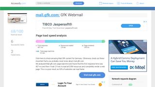 
                            3. Access mail.gfk.com. GfK Webmail