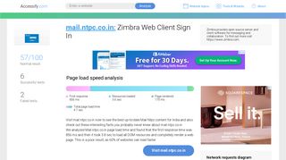 
                            8. Access mail.ntpc.co.in. Zimbra Web Client Sign In