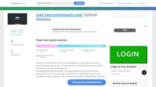 
                            6. Access mail.starcominfotech.com. Softcell WebMail