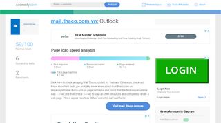 
                            7. Access mail.thaco.com.vn.