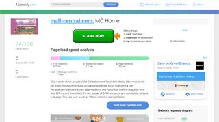 
                            3. Access mall-central.com. MC Home