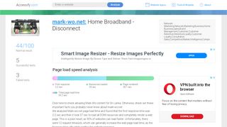 
                            5. Access mark-wo.net. Home Broadband - Disconnect
