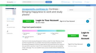 
                            7. Access mceparents.contineo.in. Contineo - Bringing Happyness to ...