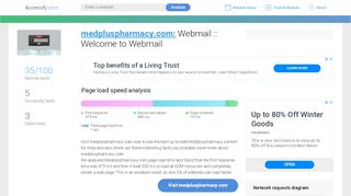 
                            2. Access medpluspharmacy.com. Webmail :: Welcome to Webmail