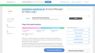 
                            13. Access members.quicknet.nl. Access Manager for Web ...