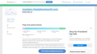 
                            3. Access members.thealphanetworld.com. NWORLD