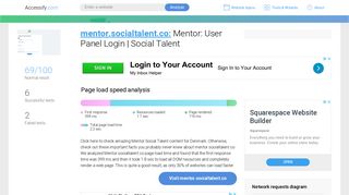 
                            10. Access mentor.socialtalent.co. Mentor: User Panel Login | Social Talent