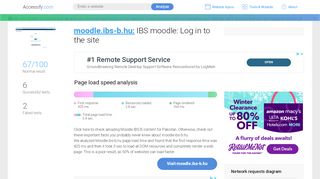 
                            3. Access moodle.ibs-b.hu. IBS Moodle: Log in to the site