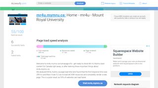 
                            5. Access mr4u.mymru.ca. mr4u Home - mr4u - Mount Royal University