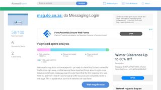 
                            5. Access msg.do.co.za. do Messaging Login