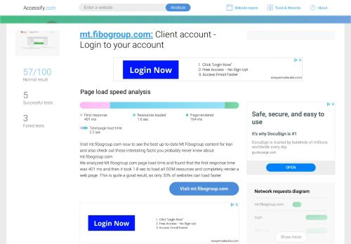 
                            5. Access mt.fibogroup.com. Client account - Login to your account