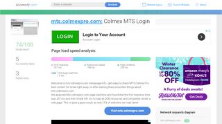 
                            2. Access mts.colmexpro.com. Colmex MTS Login