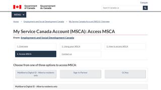 
                            3. Access My Service Canada Account - Canada.ca