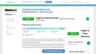 
                            10. Access mychart.parknicollet.com. HealthPartners - Park Nicollet