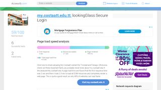 
                            9. Access my.costaatt.edu.tt. lookingGlass Secure Login