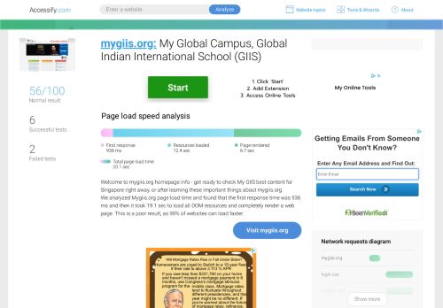 
                            12. Access mygiis.org. My Global Campus, Global Indian International ...