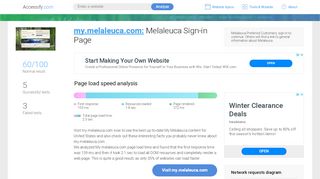 
                            6. Access my.melaleuca.com. Melaleuca Sign-in Page