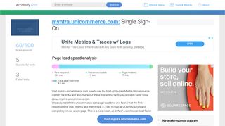 
                            5. Access myntra.unicommerce.com. Single Sign-On