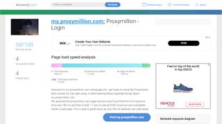 
                            8. Access my.proxymillion.com. Proxymillion - Login