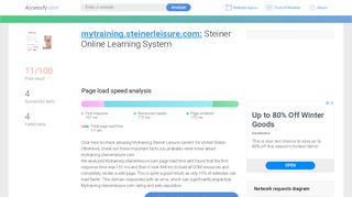 
                            1. Access mytraining.steinerleisure.com. Steiner Online Learning System