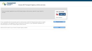 
                            3. Access NZ Transport Agency Online Services