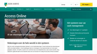 
                            2. Access Online - ABN AMRO