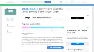 
                            10. Access online.itspl.net. Infinity Travel Solutions - Online Booking ...