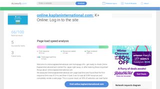 
                            3. Access online.kaplaninternational.com. K+tools: Log in to the site