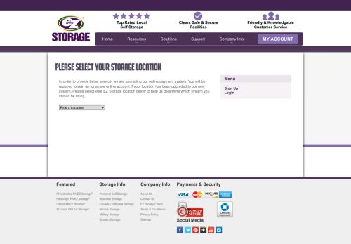 
                            5. Access Or Set Up Your Account For Affordable Self ... - EZ Storage