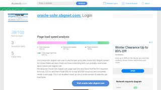 
                            3. Access oracle-sshr.sbgnet.com. Login