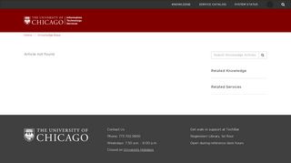 
                            6. Access Outlook on the Web - The University of Chicago