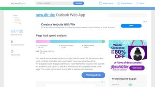 
                            1. Access owa.dlr.de. Outlook Web App
