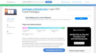 
                            3. Access packages.rcitravel.com.