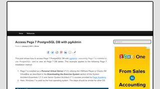 
                            6. Access Pega 7 PostgreSQL DB with pgAdmin - Pega Exchange