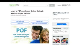 
                            11. Access POF Login Inbox - Online Dating & Meeting Singles Webmail