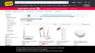 
                            11. Access Point Wireless TP-LINK in vendita su ePRICE