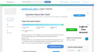 
                            6. Access portal.csc.com. Login | Home