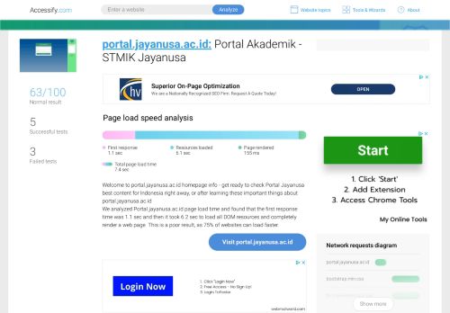 
                            8. Access portal.jayanusa.ac.id. Login - Portal Akademik