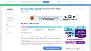 
                            4. Access powerschool.ash.nl. Student and Parent Sign In