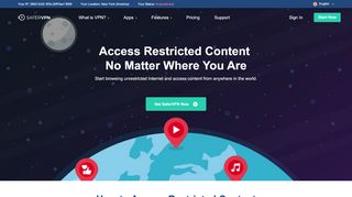 
                            3. Access Restricted Content. Anytime, Anywhere! | SaferVPN