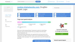
                            8. Access rockies.trialnetworks.com. DrugDev Spark: Login