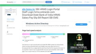 
                            12. Access sbi-hrms.in. SBI HRMS Login Portal Staff Login ... - Accessify