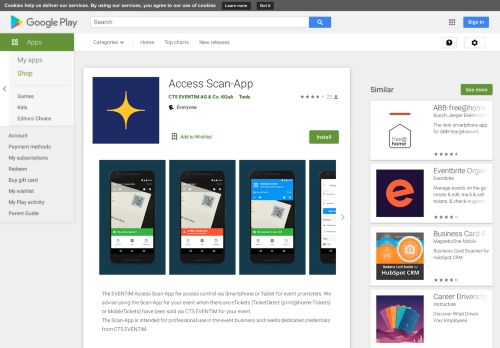 
                            8. Access Scan-App - Apps op Google Play