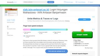 
                            8. Access siak.iain-antasari.ac.id. Login! Anjungan Mahasiswa - IAIN ...