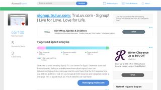 
                            10. Access signup.truluv.com. TruLuv.com - Signup! | Live for Love. Love ...