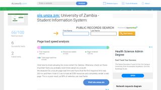 
                            11. Access sis.unza.zm. University of Zambia - Student Information ...