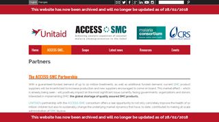 
                            6. ACCESS-SMC - The Project - Partners