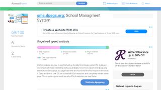 
                            4. Access sms.dpsgs.org. School Managment System