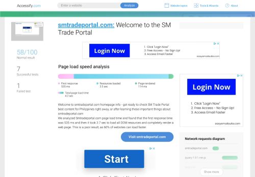 
                            7. Access smtradeportal.com. Welcome to the SM Trade Portal