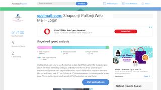 
                            2. Access spclmail.com. Shapoorji Pallonji Web Mail - Login